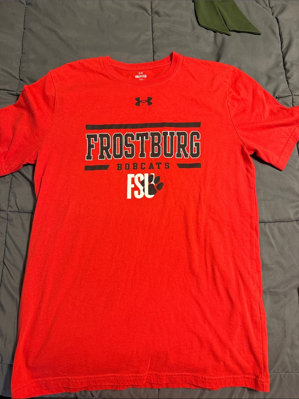 Under Armour Red Frostburg Bobcats FSC Graphic Short-Sleeve Tee
